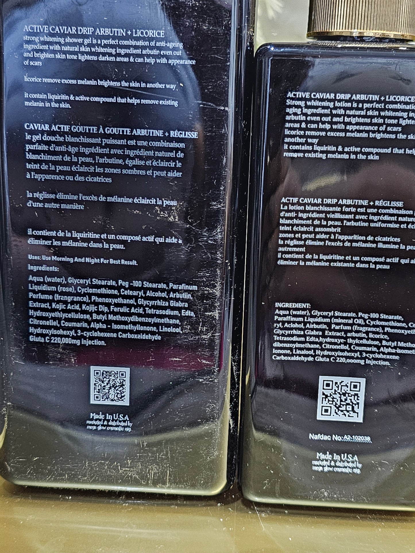 Active Caviar Drip Arbutin & Licorice set