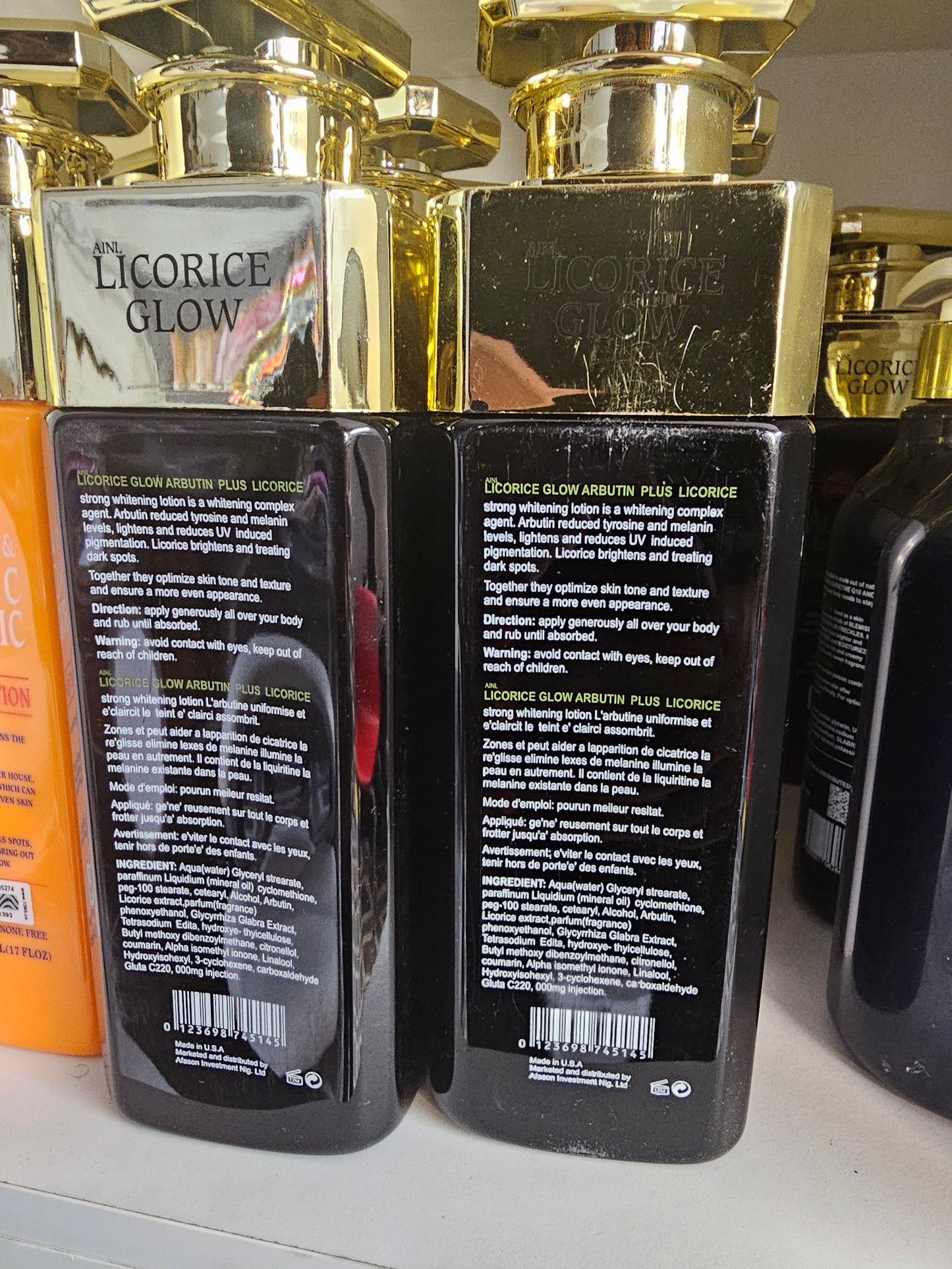 Licorice Glow Alpha Arbutin + Licorice extract Lotion is a super whitening body milk