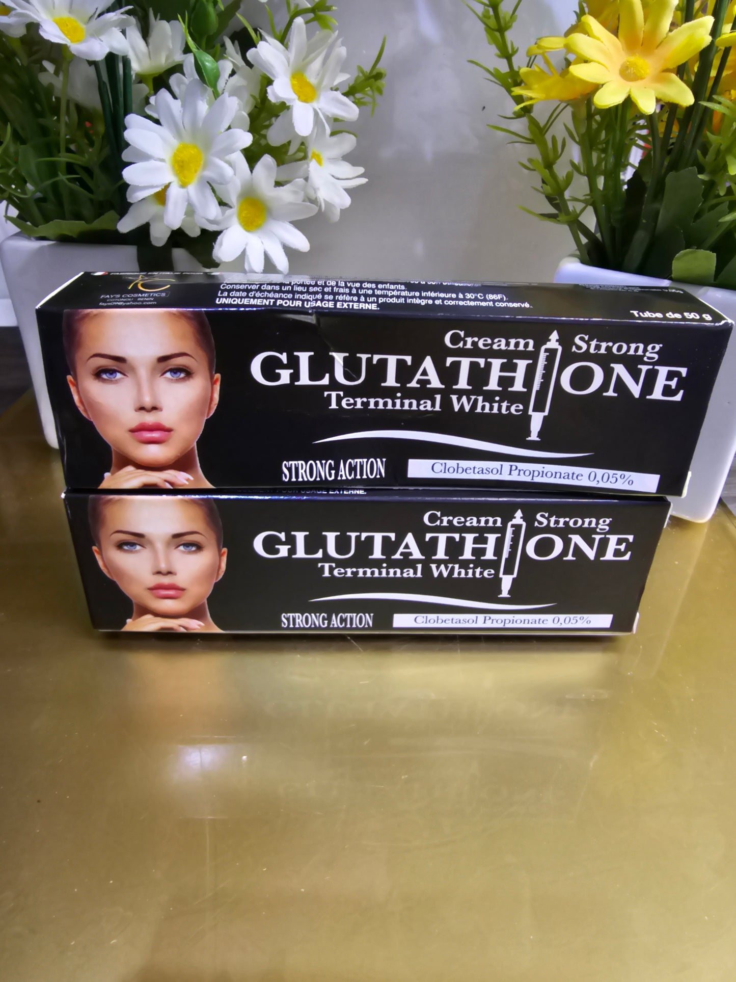 Glutathione terminal white cream