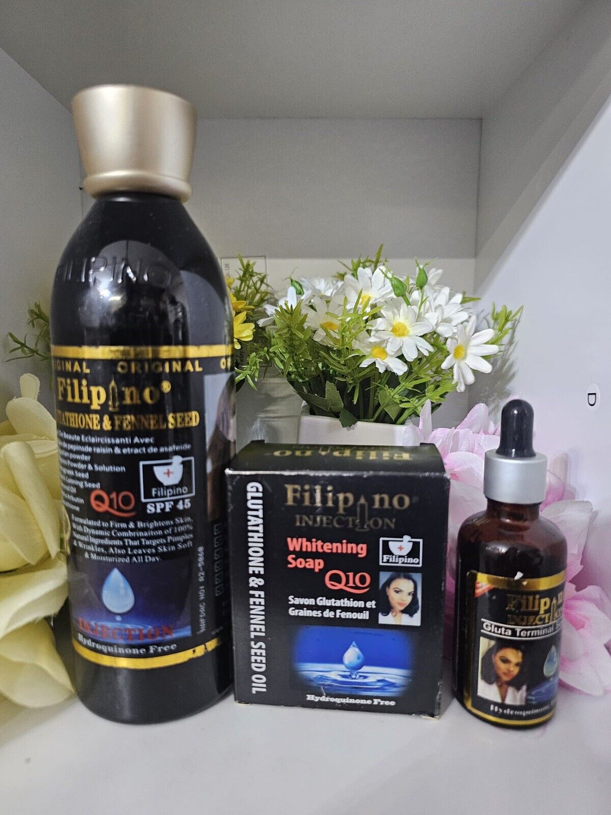 Filipino Injection Organic + Soap + Serum