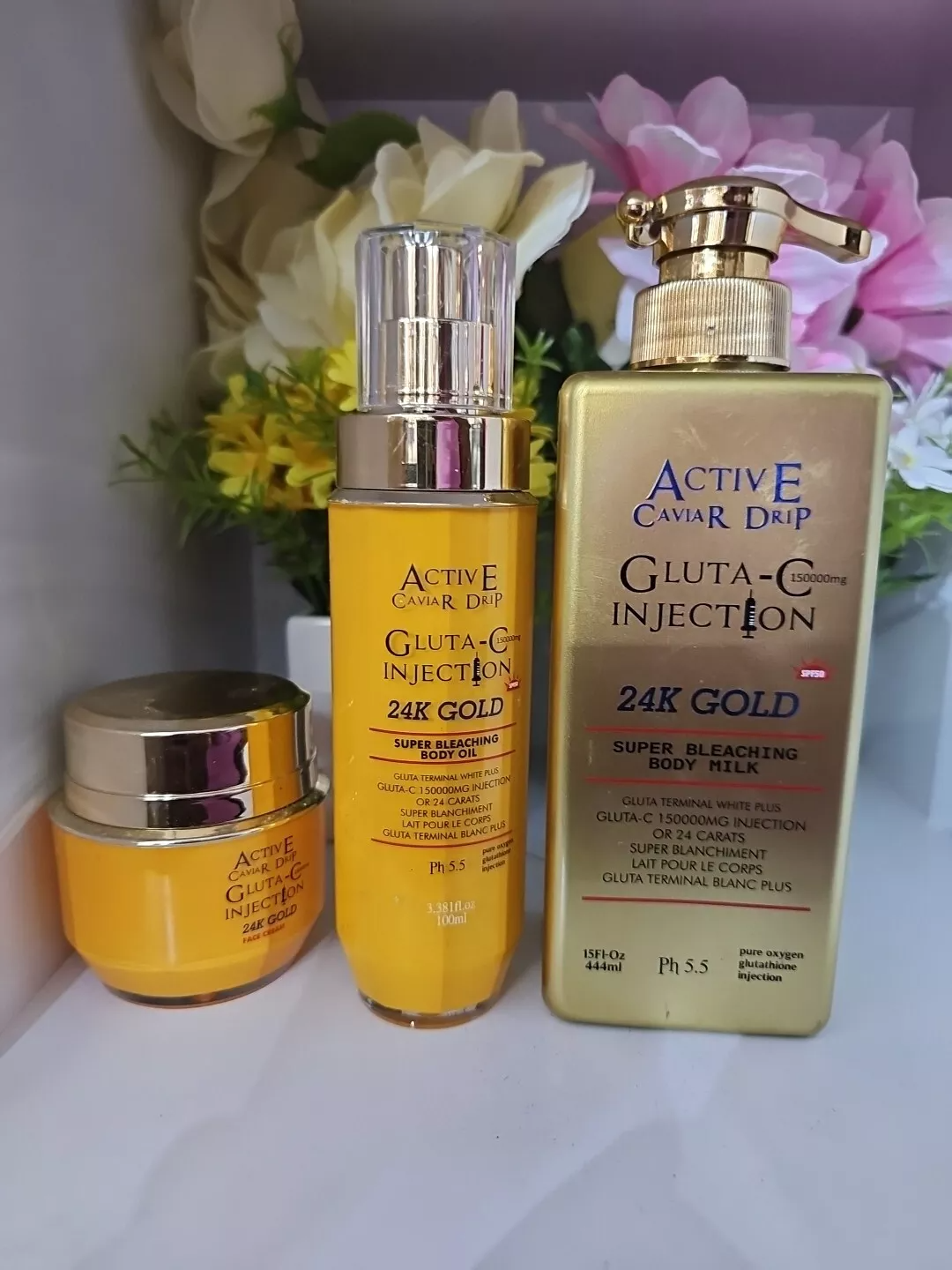 active caviar drip gluta - c injection lotion ,serum And Face Cream