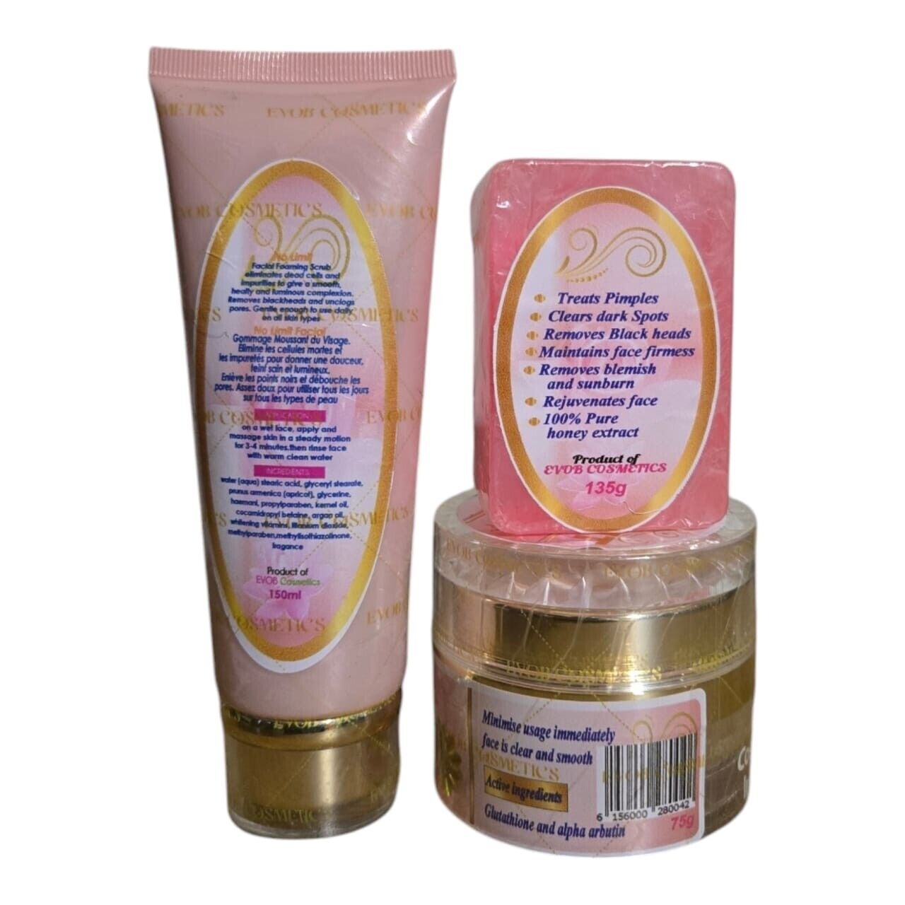 NO LIMIT Facial Forming Scrub & Face Cream 75g Jar, Face Soap