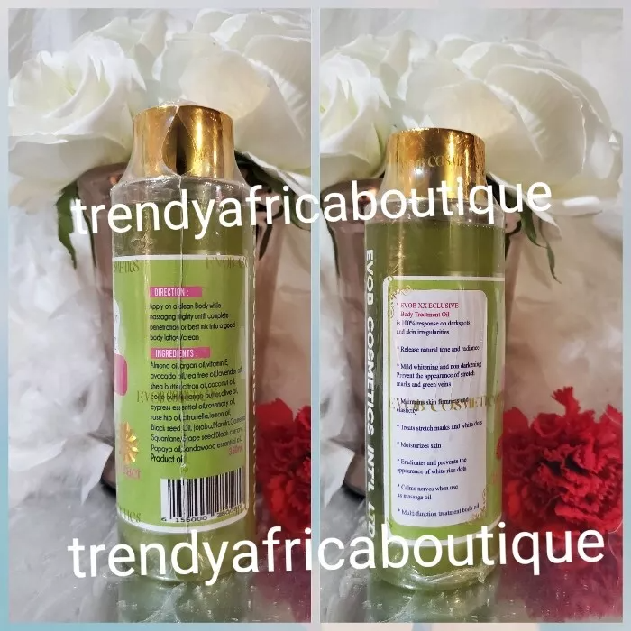 NO LIMIT Evob Xx Exclusive BODY treatment oil 100% ORGANIC x 1