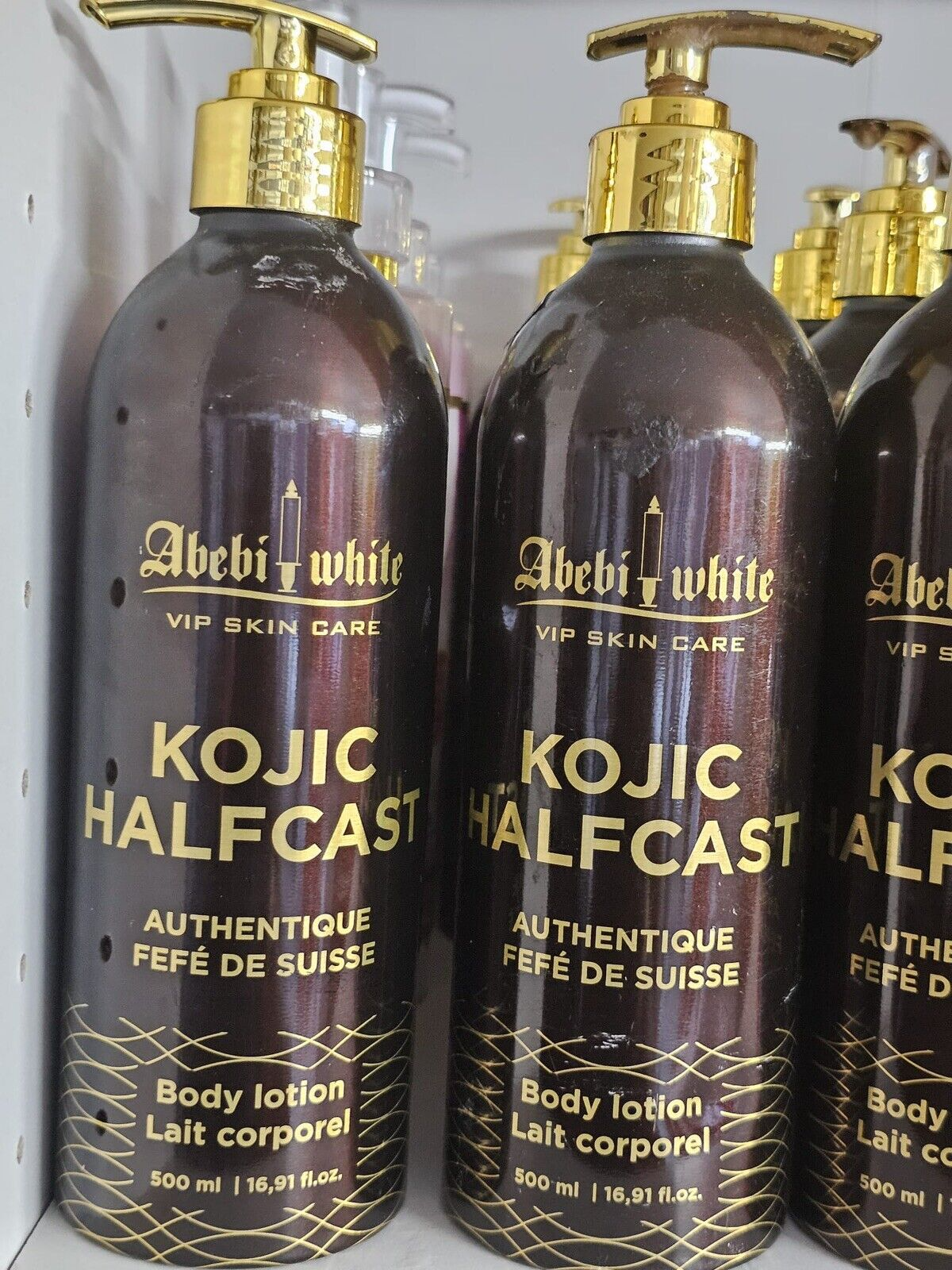 Abebi white GlutaBlack Snow White Body Lotion 1