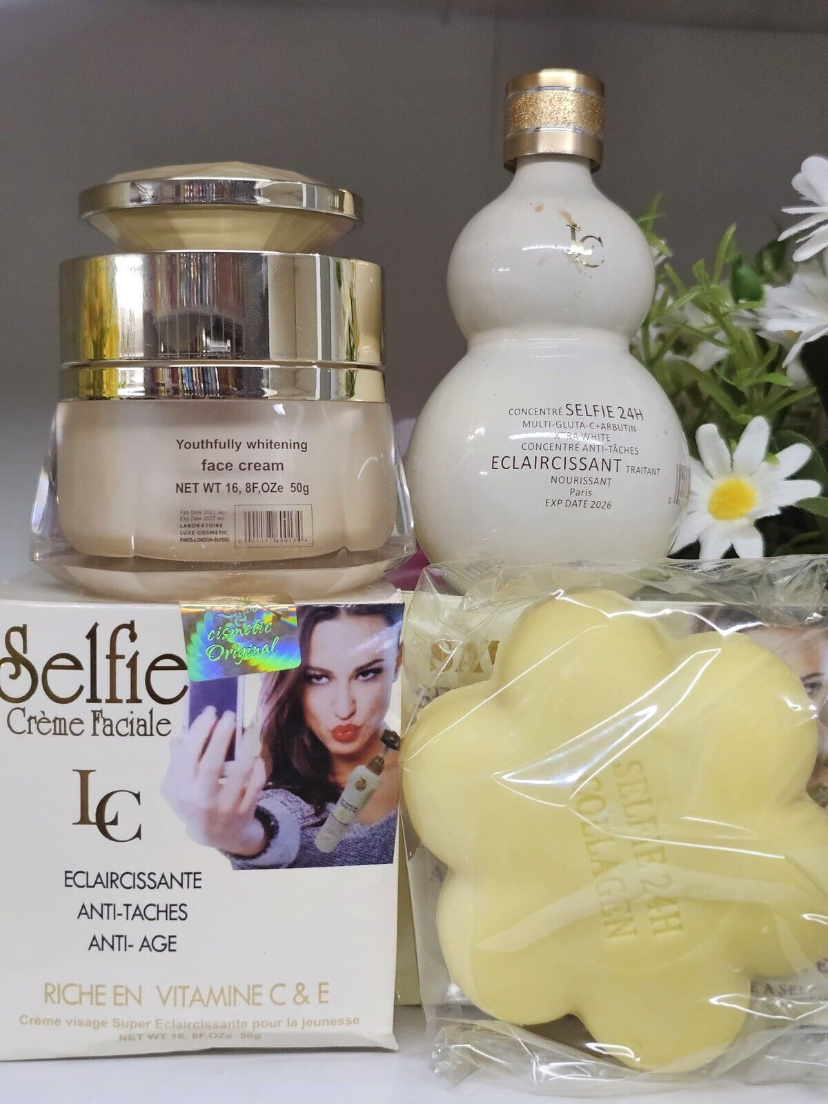 Lait Selfie 24hr Booster Whitenizer Face Cream + Serum