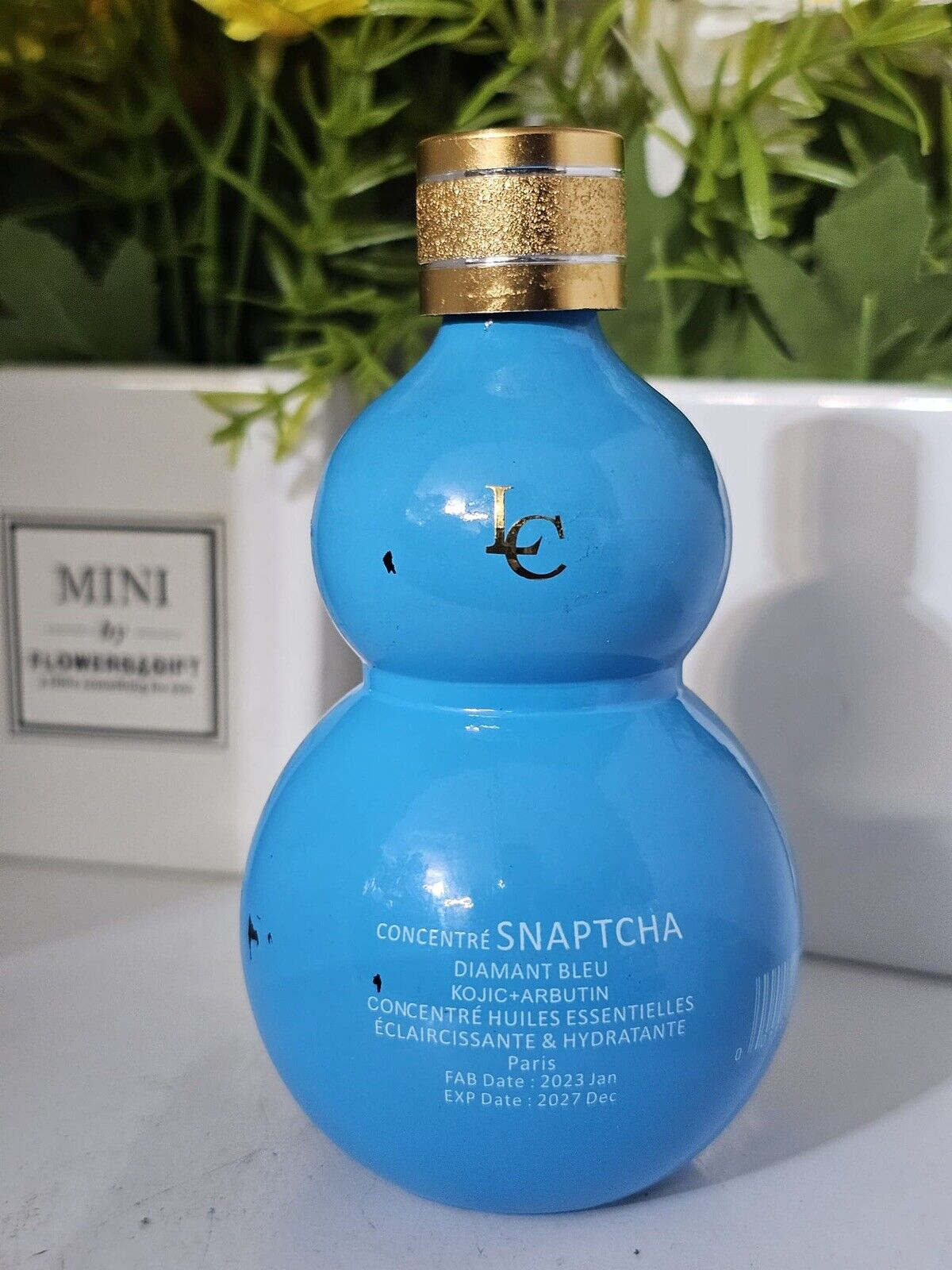 Lait snaptchat Blue Diamond Serum AUTHENTIC + Face Cream