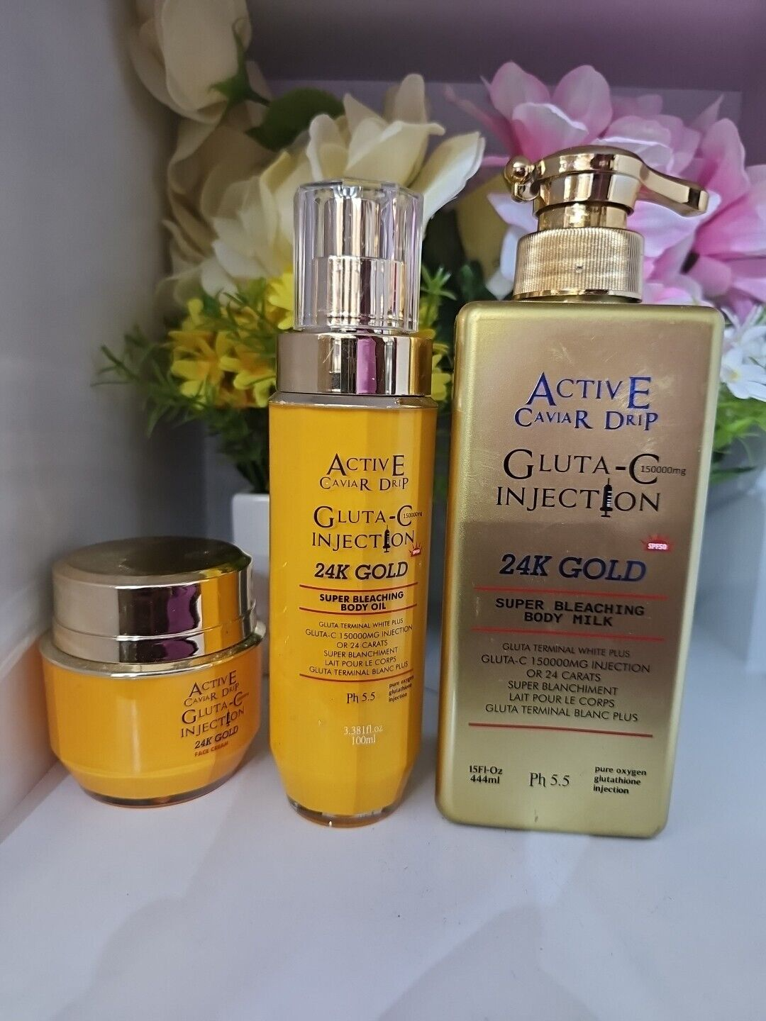 active caviar drip gluta - c injection lotion ,serum And Face Cream