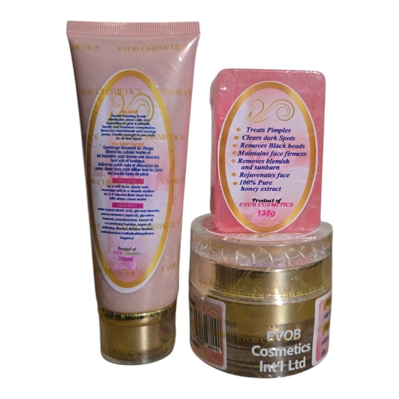 NO LIMIT Facial Forming Scrub & Face Cream 75g Jar, Face Soap
