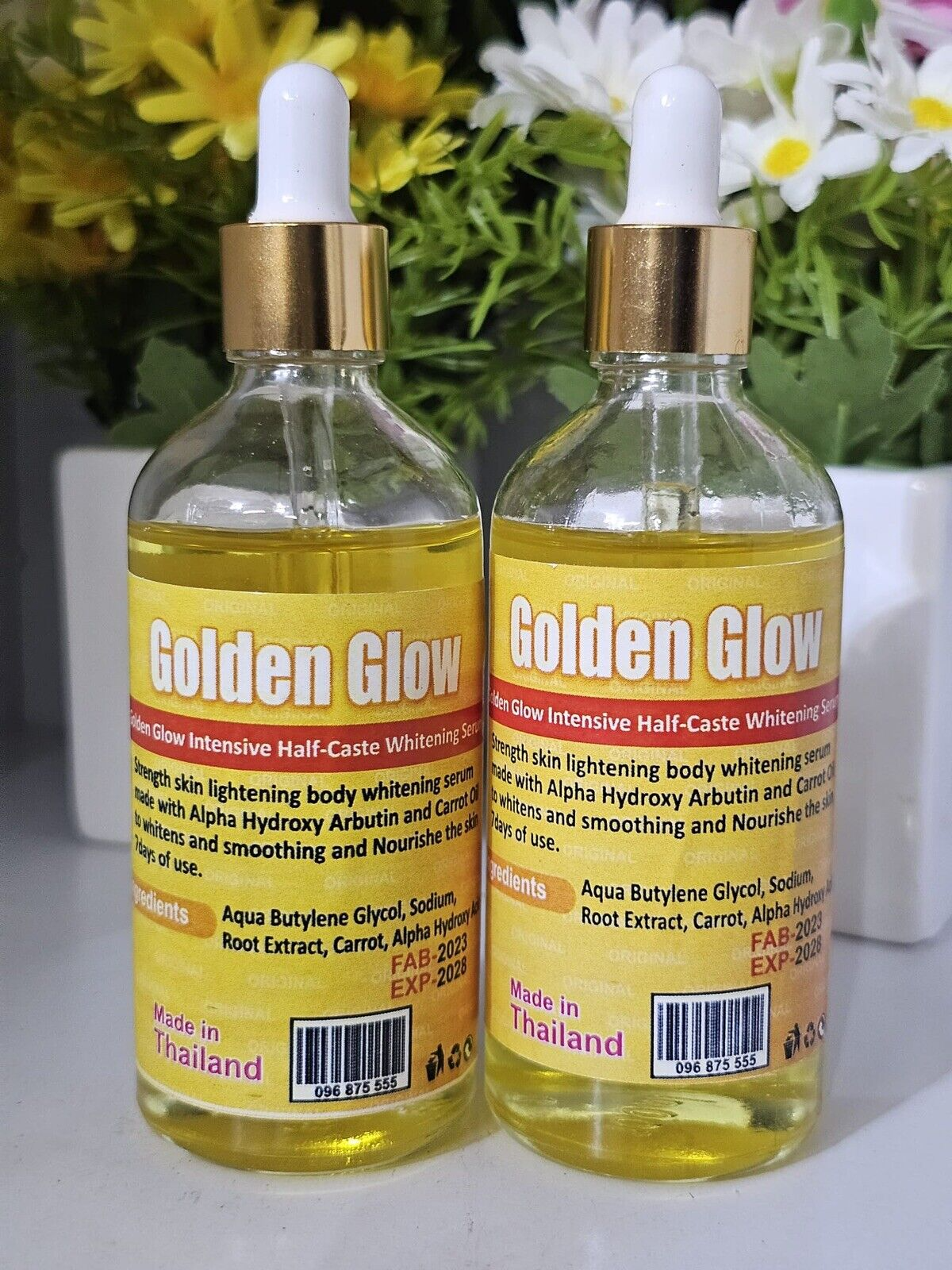 Golden Glow Body Milk 500ml + 2 Serum