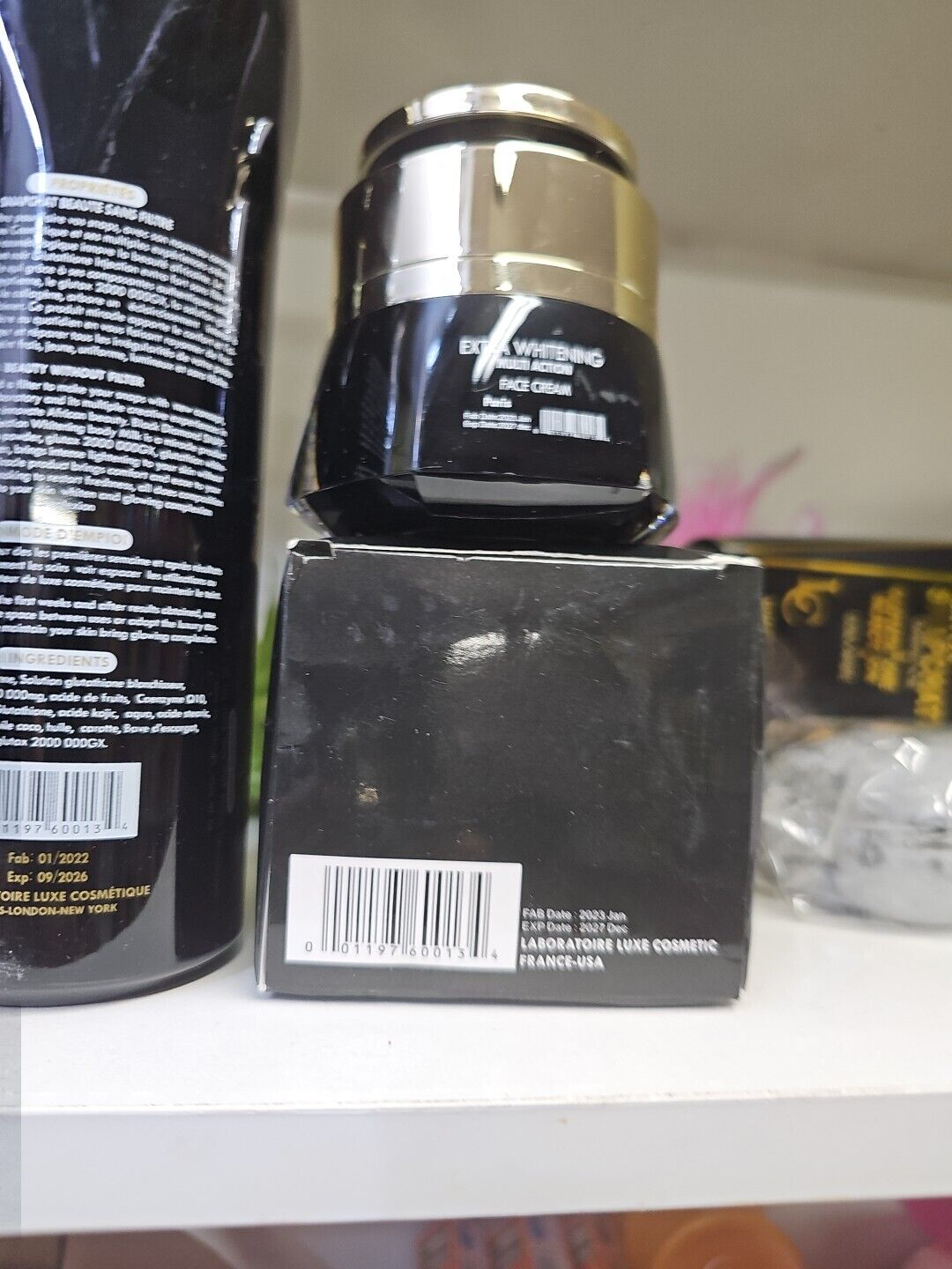 Lait snapchat Black Diamant Lotion Whitenizer Body Lotion,face Cream and Soap