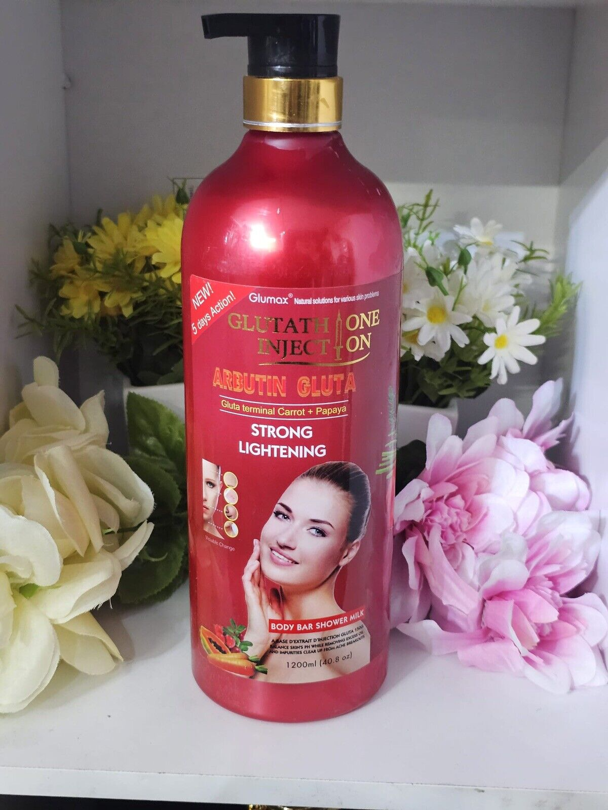 Glutathione Injection Strong Lightening Shower Milk