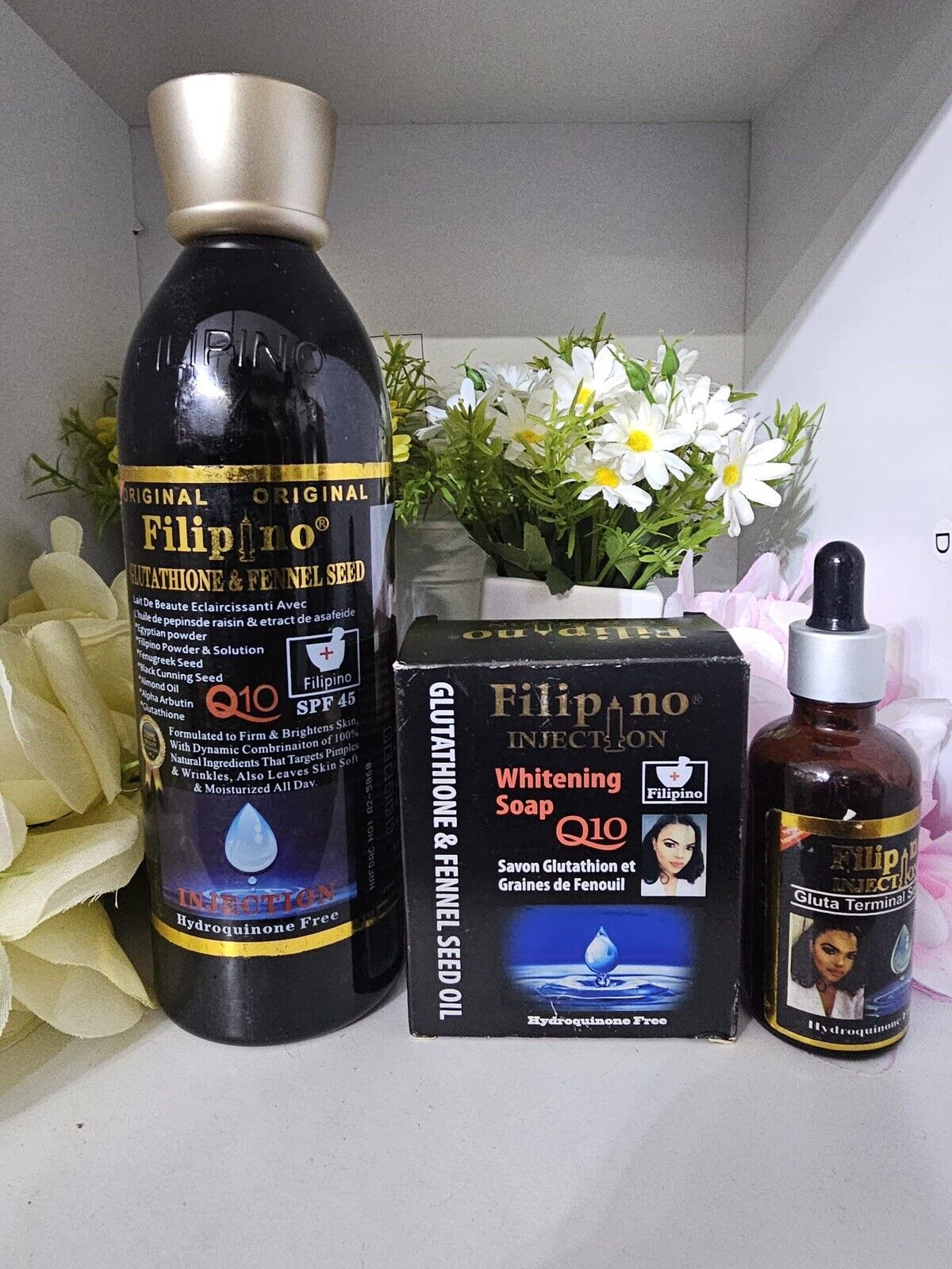 Filipino Injection Organic + Soap + Serum