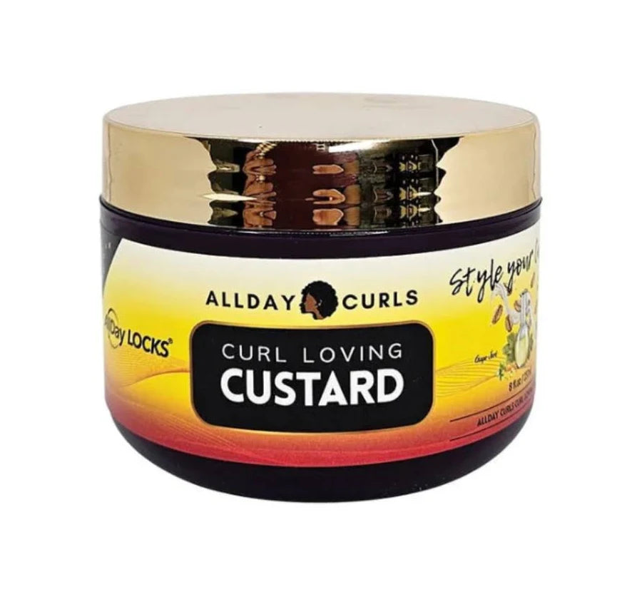ALLDay Curls, deep conditioning custard 8fl.oz