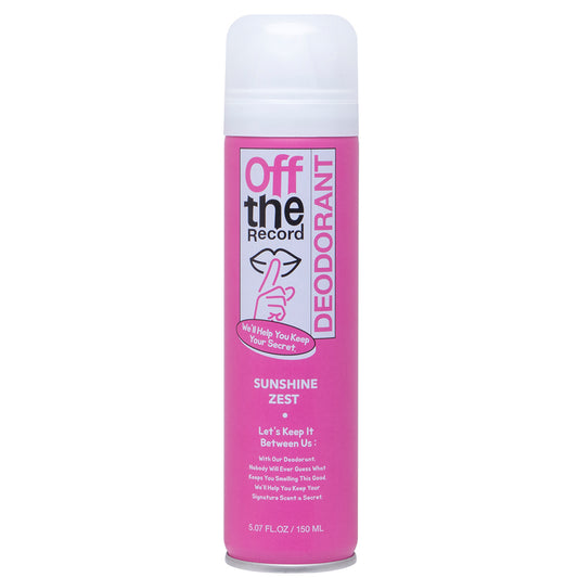 Ebin Off The Record Deodorant Spray 150Ml - sunshine zest