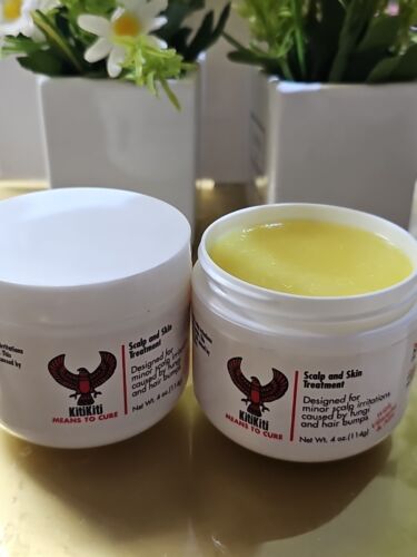 2 Kitikiti Scalp & Skin Treatment Means to Cure 4Oz Original 