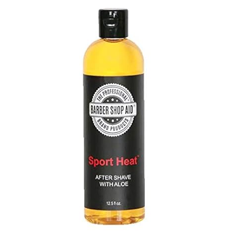 barber shop aid after shave with aloe 12.5 fl. oz