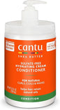 Cantu Sulfate-Free Hydrating Cream Conditioner with Shea Butter for Natural Hair, 25 fl oz