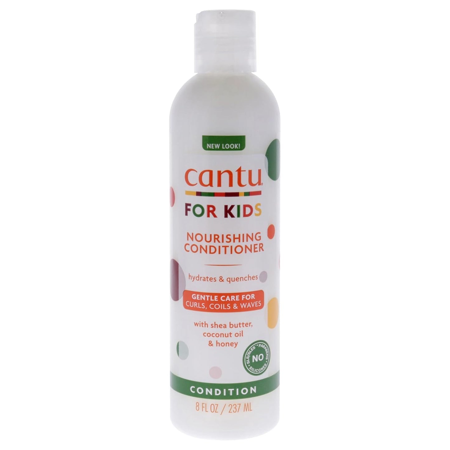 Cantu Care for Kids Nourishing Sulfate-free Conditioner with Shea Butter, 8 fl oz