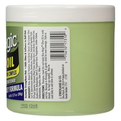 Blue Magic Olive Oil, 13.75 Fl Oz