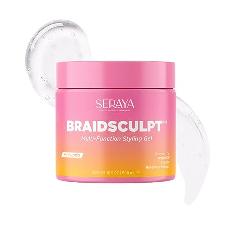 SERAYA BraidSculpt Braid Gel  - (16.9 oz, Pineapple)