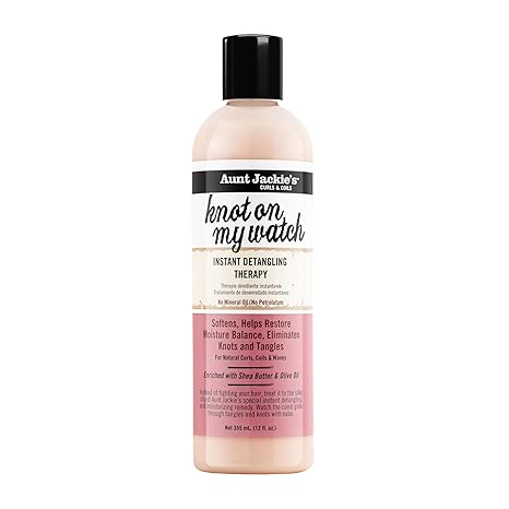 Aunt Jackie's Curls and Coils Knot On My Watch Instant Hair Detangling Therapy