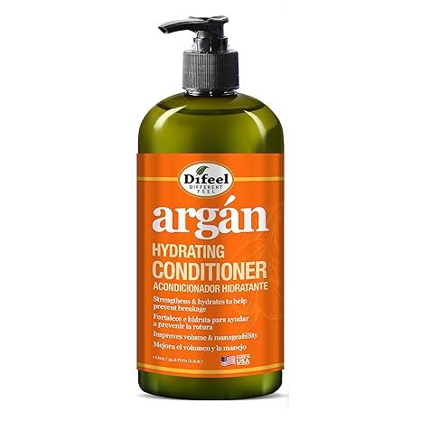 Difeel Argan Hydrating Conditioner 33.8 oz.