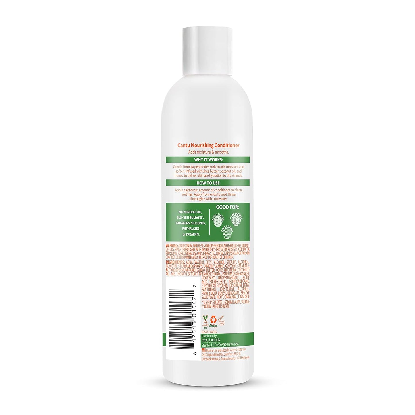 Cantu Care for Kids Nourishing Sulfate-free Conditioner with Shea Butter, 8 fl oz