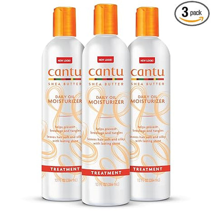 Cantu Daily Oil Moisturizer with Shea Butter, 13 fl oz, 1 pack