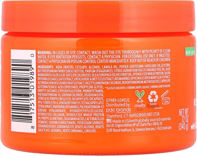 Cantu Avocado Hydrating, Repair Leave-in Cream, 12 oz