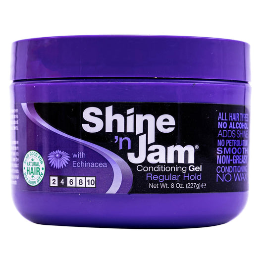 Shine 'n Jam Conditioning Gel, Regular Hold, 8 oz
