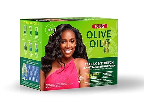 Olive Oil Texlax & Stretch Semi-Straightening System