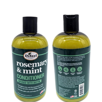 Difeel Rosemary & Mint Conditioner 12 fl oz