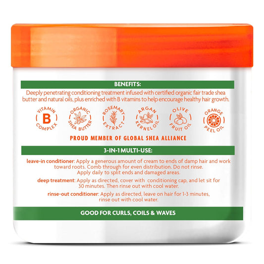 Cantu Argan Oil Leave in Conditioning Repair Cream, 16 Ounce