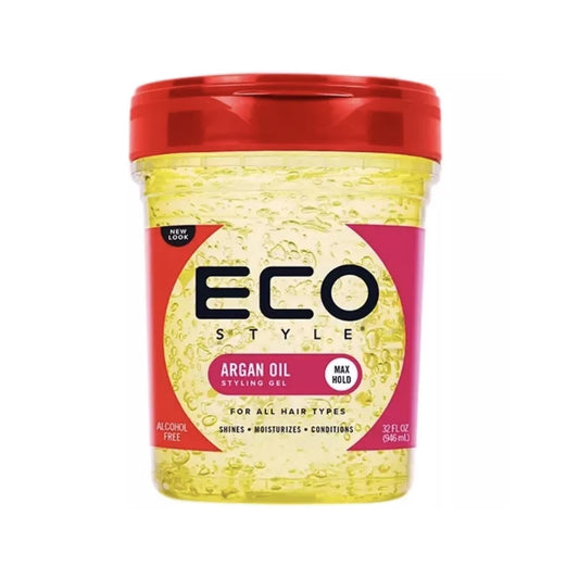 Eco Styler Professional Hair Styling Gel with Argan Oil, 10 Max Hold, 32 Oz