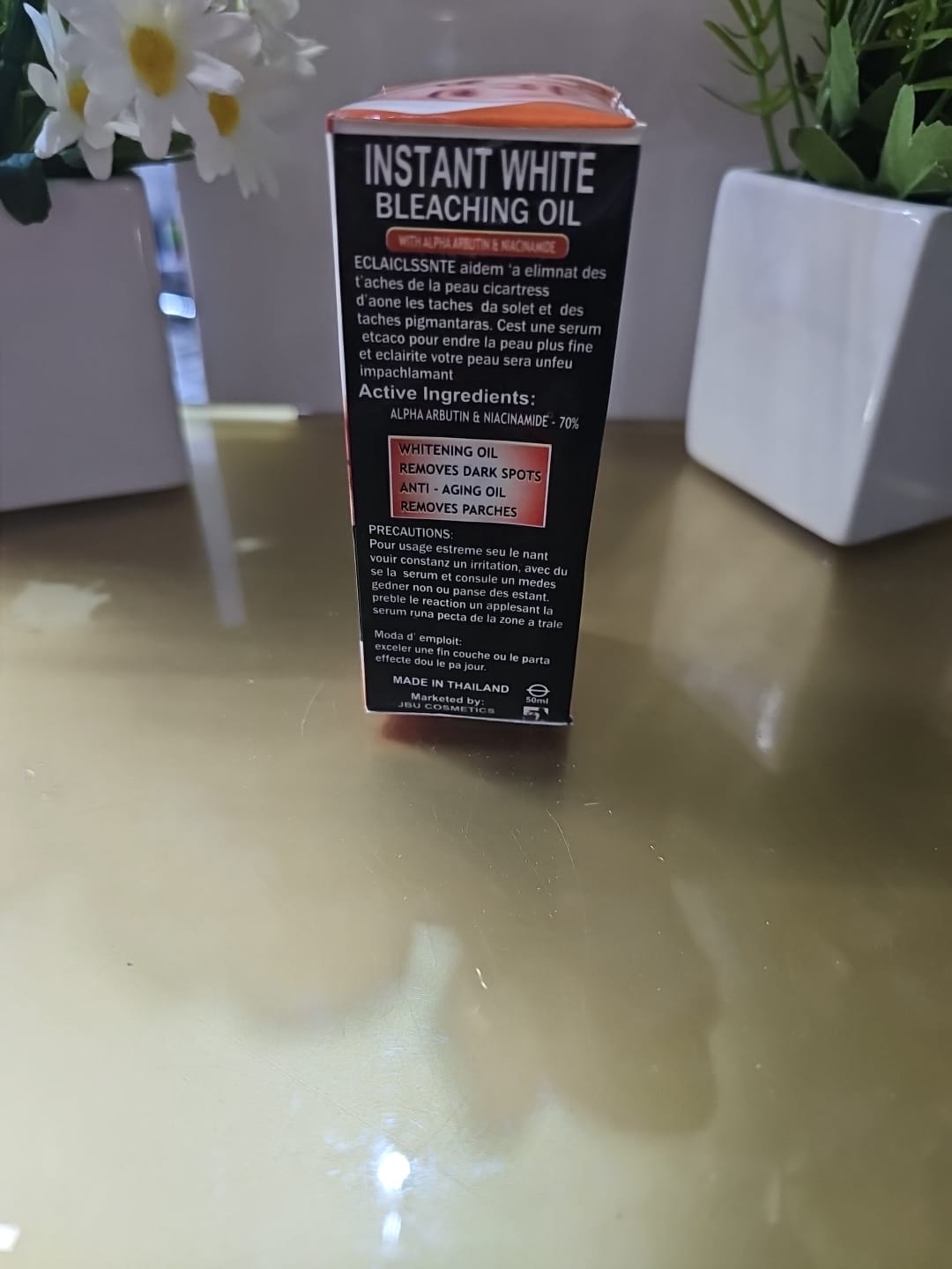 Instant white bleaching oil 50ml