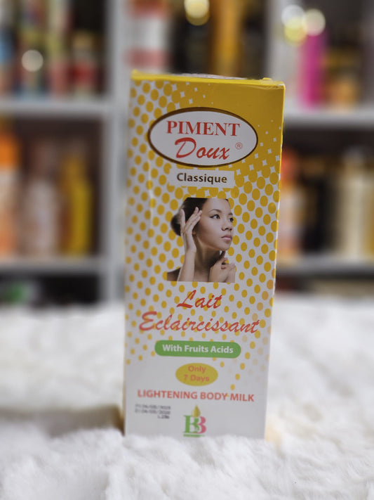 Piment doux classique lightening body milk 250ml