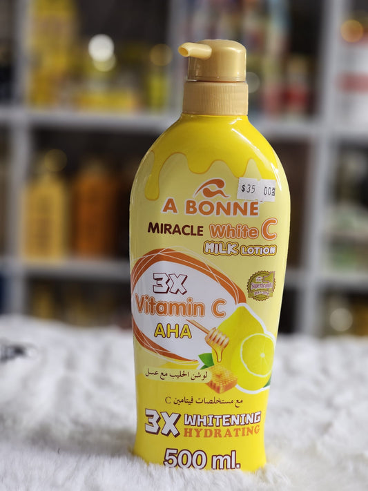 A Bonne miracle white c milk lotion 500ml