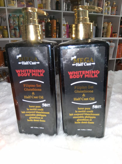 Fastglow half cast 3x strong whitening milk 400ml