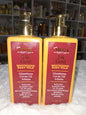 Mega half cast 24k gold whitening body milk 500ml x2