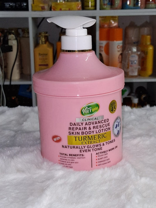 Veet gold repair & rescue skin body lotion 500ml