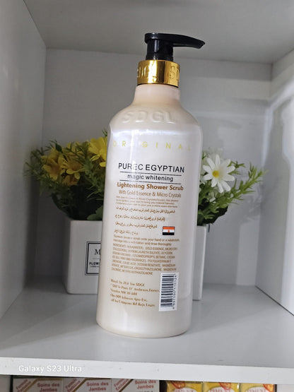 Purec egyptian magic whitening gold lightening shower milk 1000ml