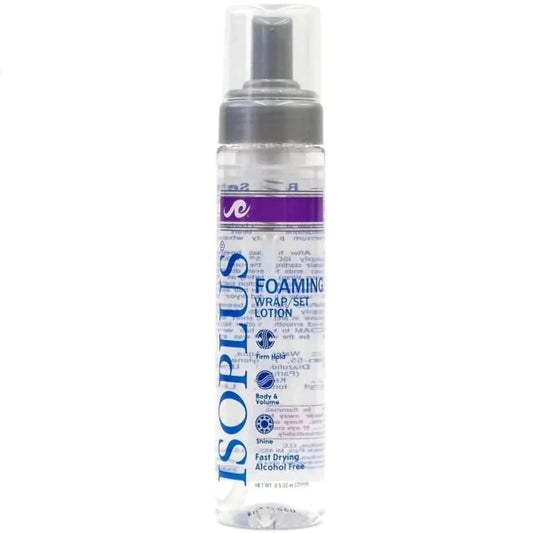 ISOPLUS Foaming Wrap/Set Lotion 8.5oz