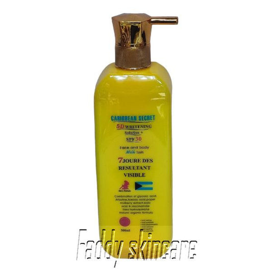 Caribbean Secret Whitening Face and Body Wash