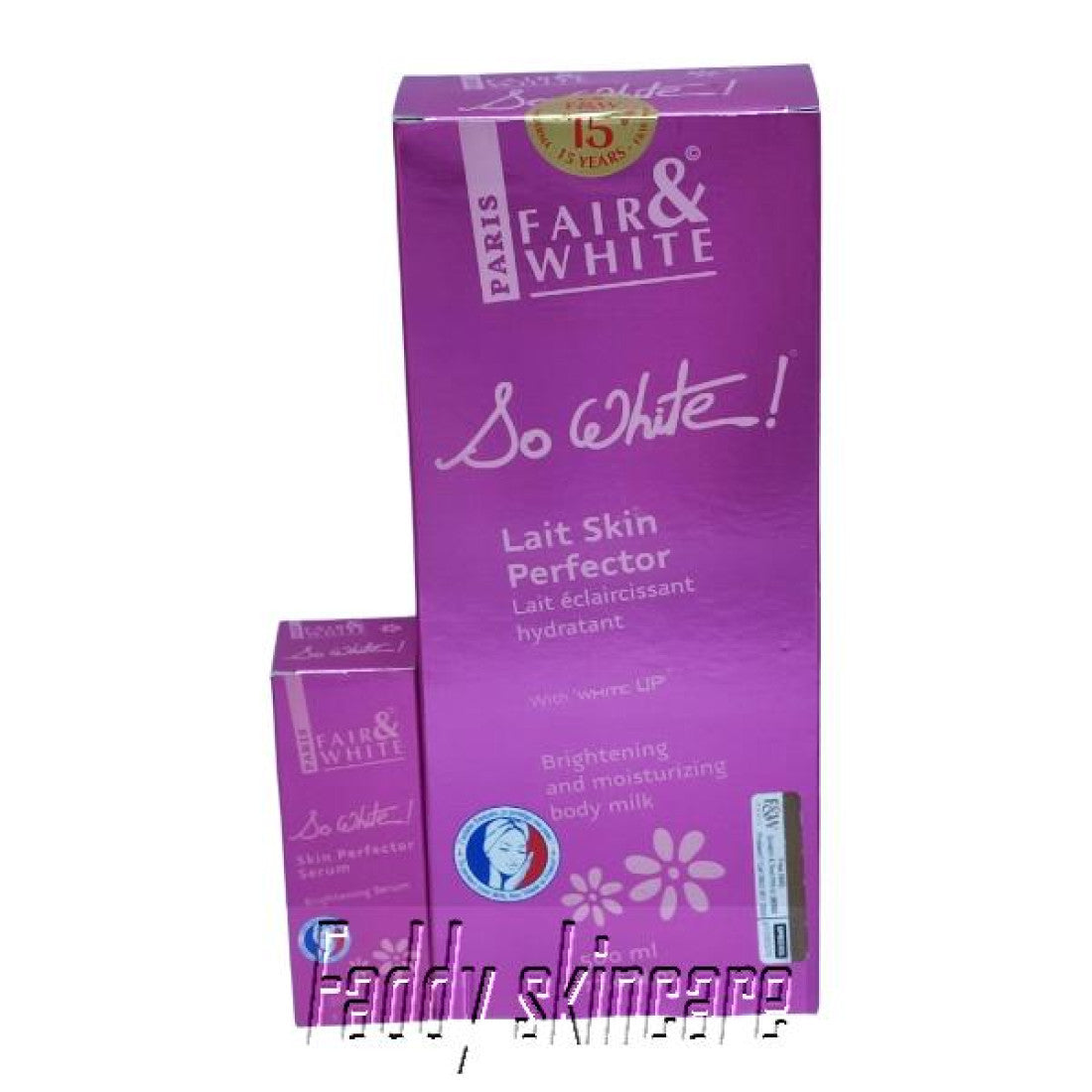 Paris Fair & White Skin Perfector Serum & Body Milk