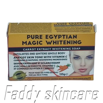 Pure Egyptian Magic Whitening Carrot Extract Whitening Soap