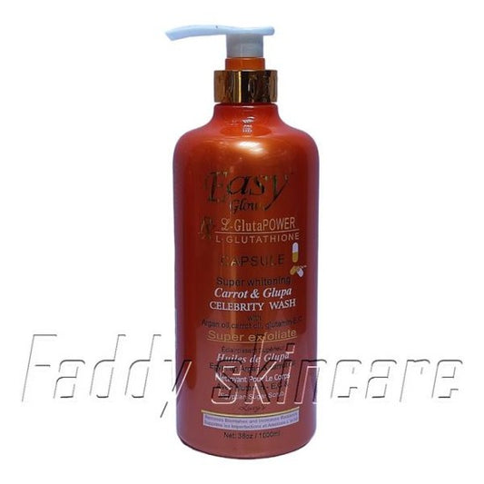 Easy Glow Strong Body Milk Carrot & Glupa Celebrity Wash