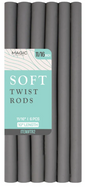 Twisted Foam Hair Roller (11/16") - 6 pcs