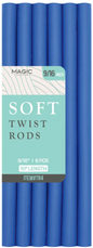Twisted Foam Hair Roller (9/16") - 6 pcs