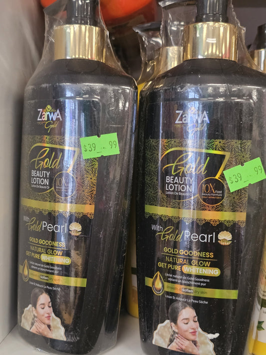 Gold Beauty Lotion with Gold Pearl