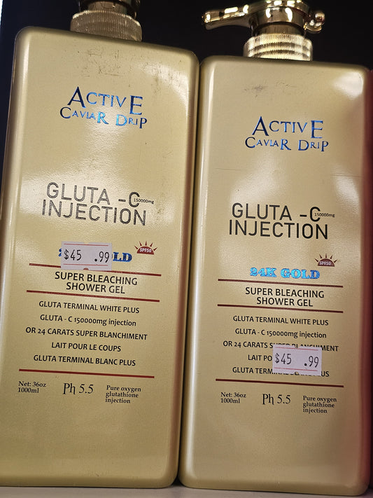 Active caviar drip Gluta C Injection Shower Gel